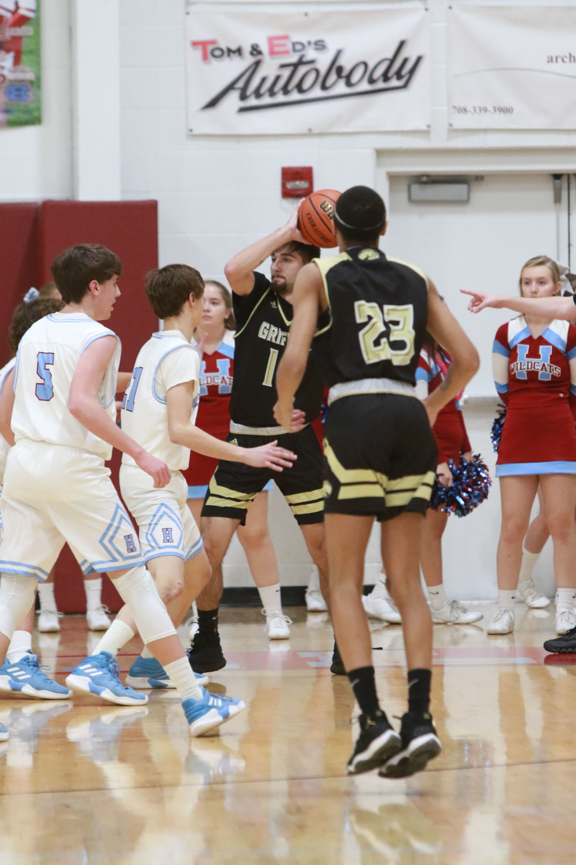 Gallery: Boys basketball - Griffith at Hanover Central